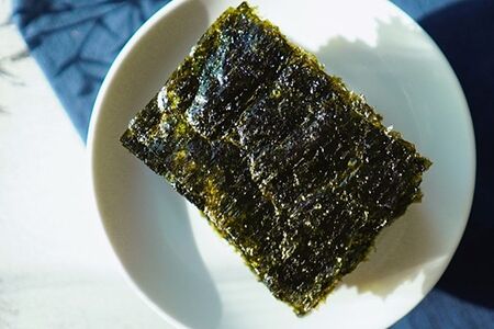 Жареные морские водоросли