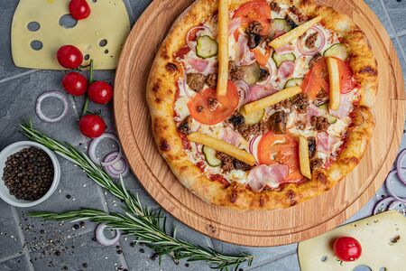 Пицца деревенская