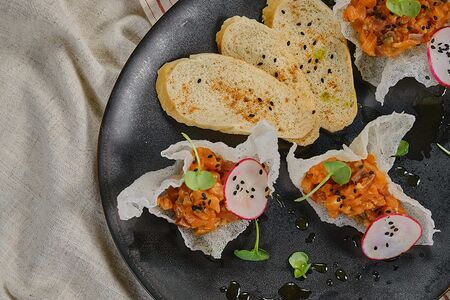 Тартар из лосося