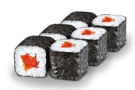 Ролл с лососем