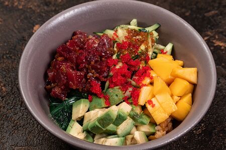 Поке с форелью