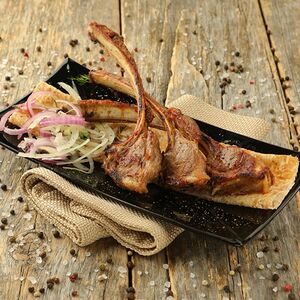 Шашлык из антрекота бараньего