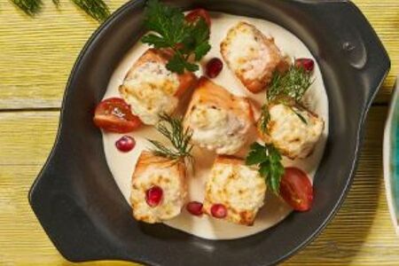 Запеченная семга