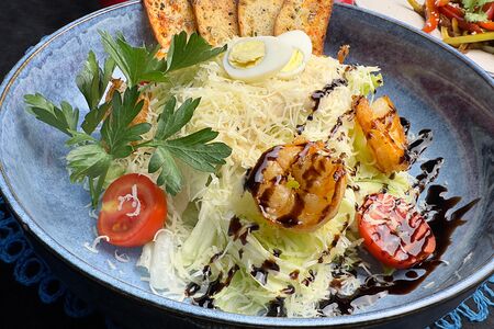 Цезарь с креветками