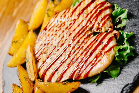 Куриная отбивная на гриле