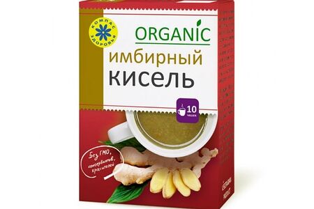 Кисель имбирный Компас здоровья