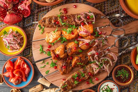 Шашлык из лосося