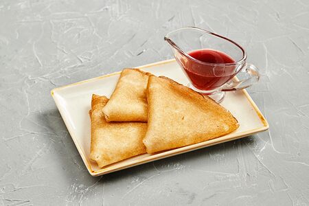 Блины с маслом