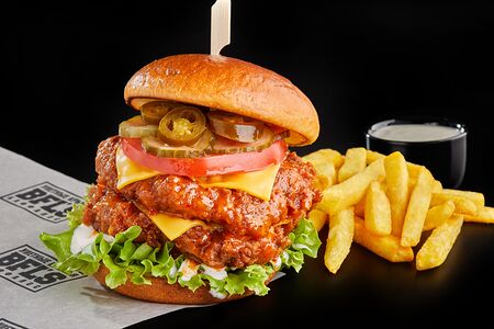 Дабл Чикен Чиз Сэндвич сет