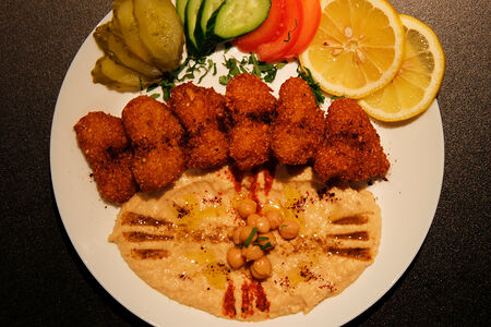 Открытый фалафель