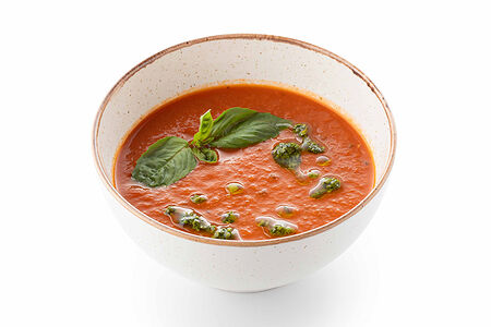 Согревающий томатный суп