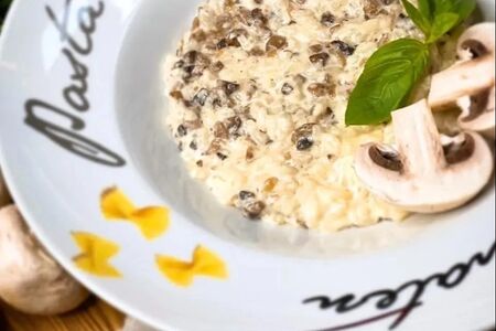 Ризотто с шампиньонами