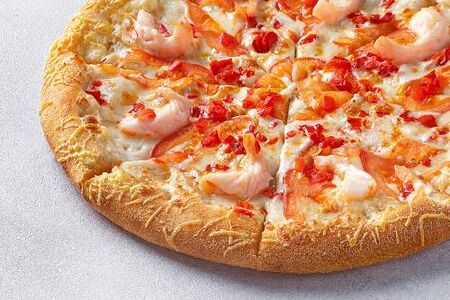 Пицца Королевская на толстом с сыром