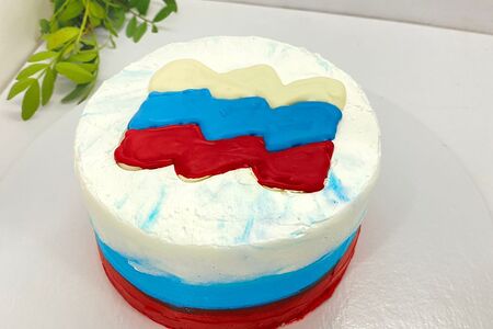 Бенто-торт Триколор