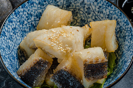 Карааге с палтусом