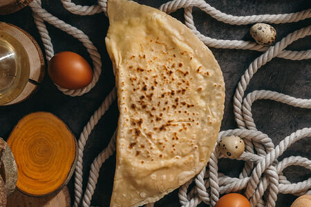 Кутаб с мясом