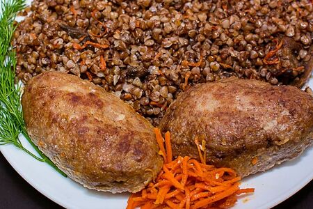 Зраза рубленная с яйцом