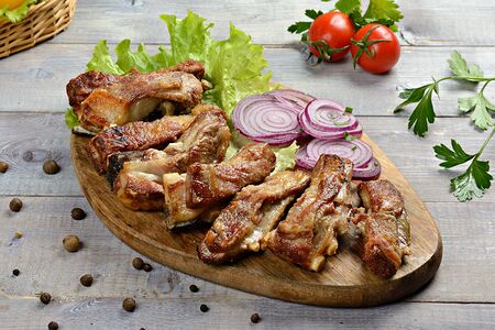 Шашлык из бараньих семечек