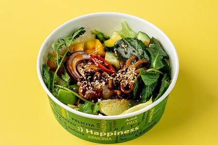 Салат с осьминожками