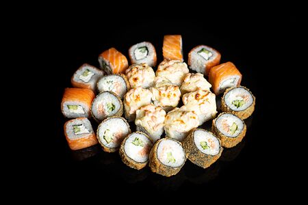 Ассорти с лососем