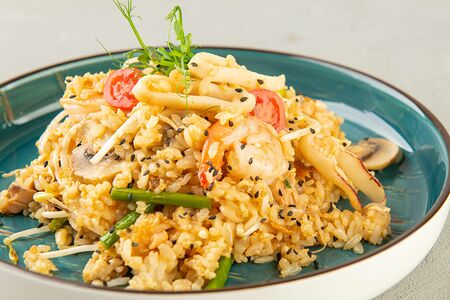 Фрайд Райс с морепродуктами