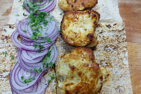Шашлык из куриного филе