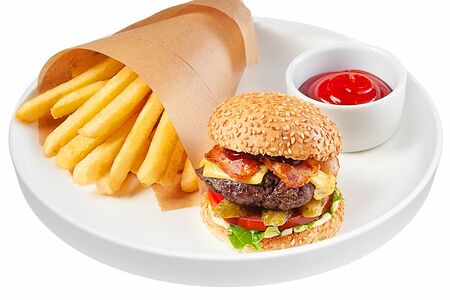 Японский мини-бургер