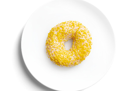 Донат с лимоном