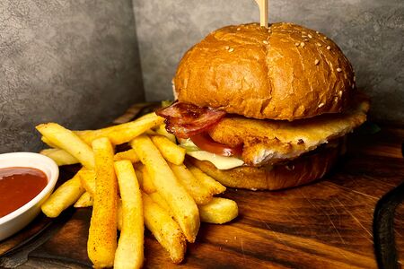 Шницель бургер