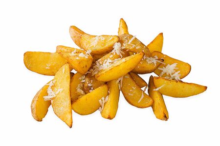 Картофельные дольки с пармезаном