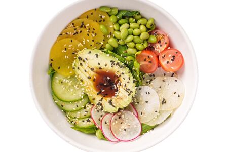 Салат с овощами