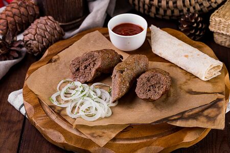 Люля-кебаб из свинины и говядины