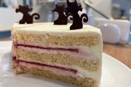 Торт Сливочная клубника без сахара