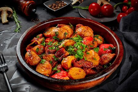 Оджахури из курицы