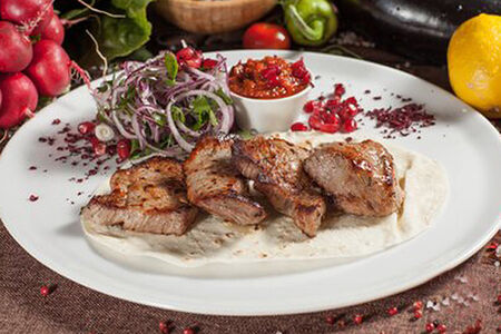 Шашлык из cвинoй мякоти