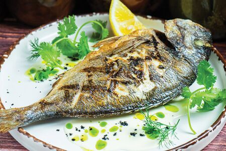 Дорадо гриль