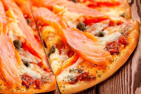 Пицца с Семгой