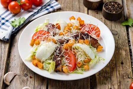 Цезарь с курицей