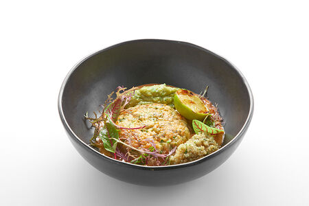 Польпетте с креветками судаком и палтусом