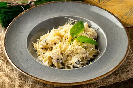 Соус с копченым куриным филе