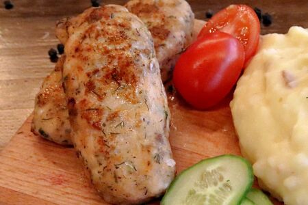 Котлетки из свинины и говядины