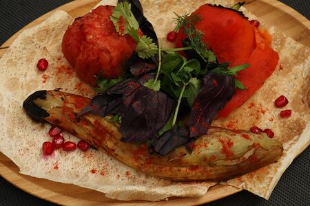 Овощи на мангале