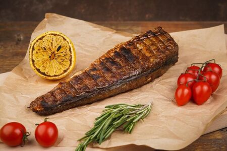 Хек на мангале