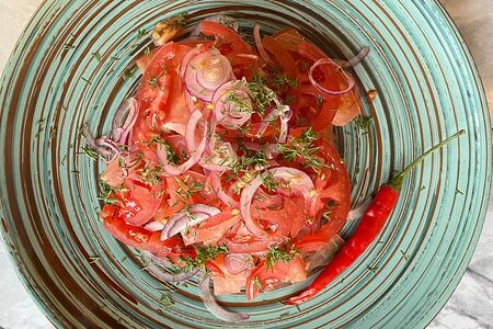 Салат Ачик-чучук