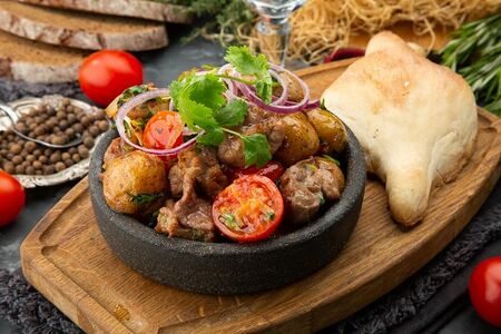 Оджахури с мякотью ягненка