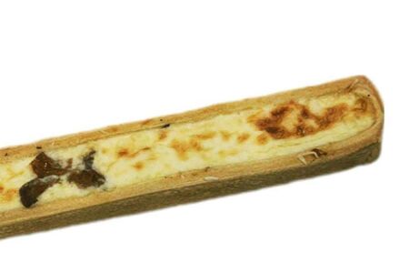 Киш с лисичками и абрикосом