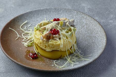 Бефстроганов с грибами