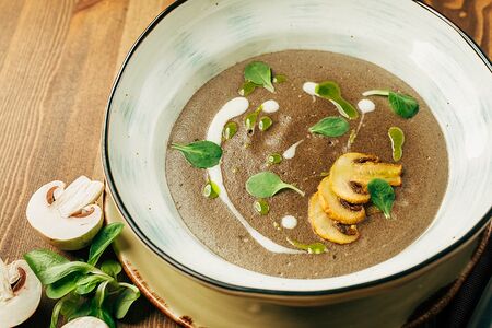 Грибной крем-суп