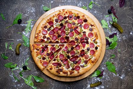 Пицца Пеперони острая