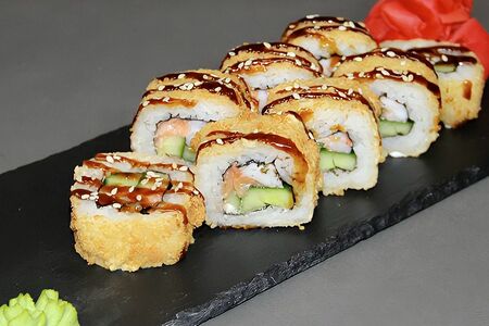 Горячий эби сяке